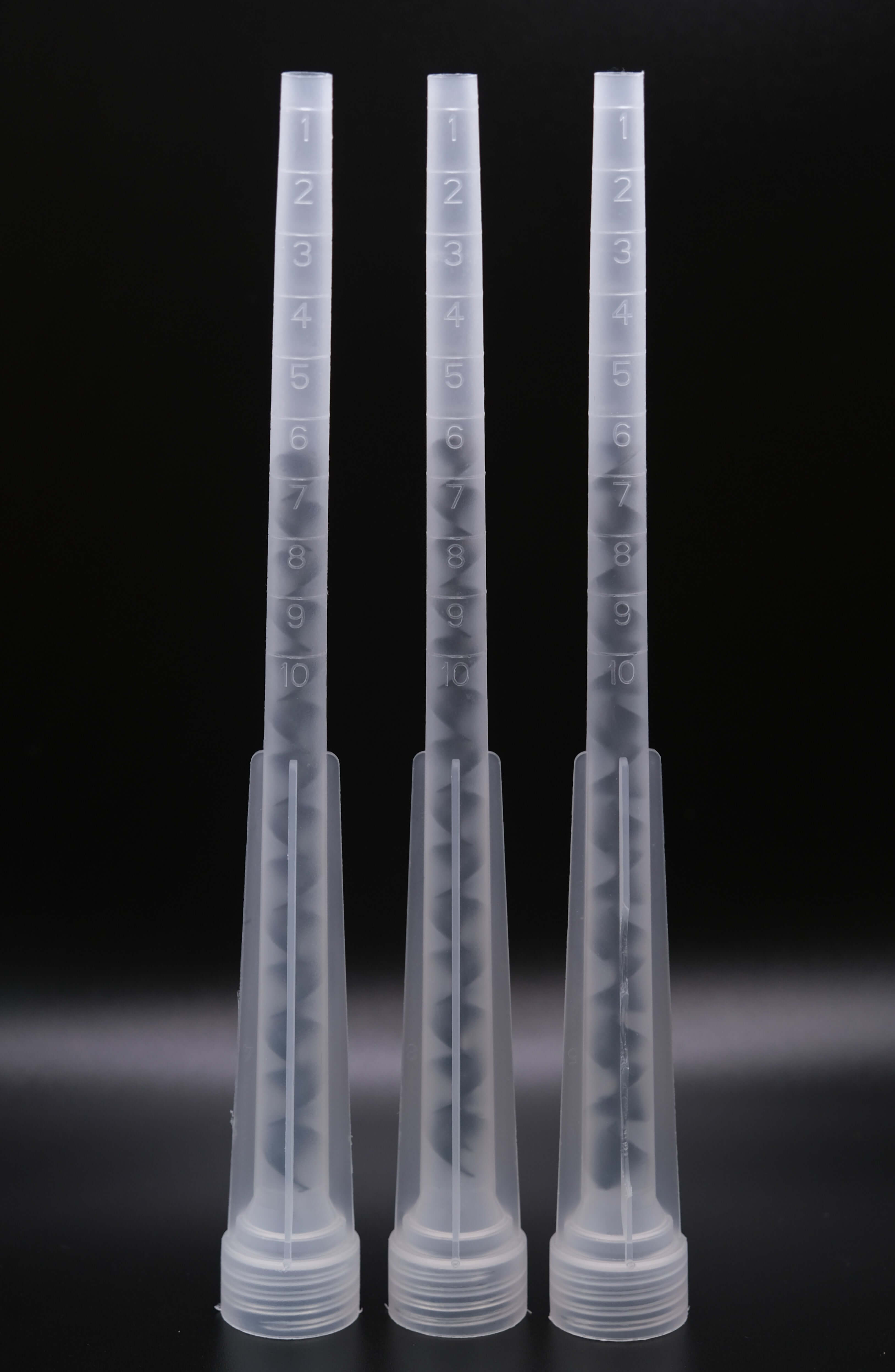 Spare resin mixer nozzles for anchor bond and crack stitching resin