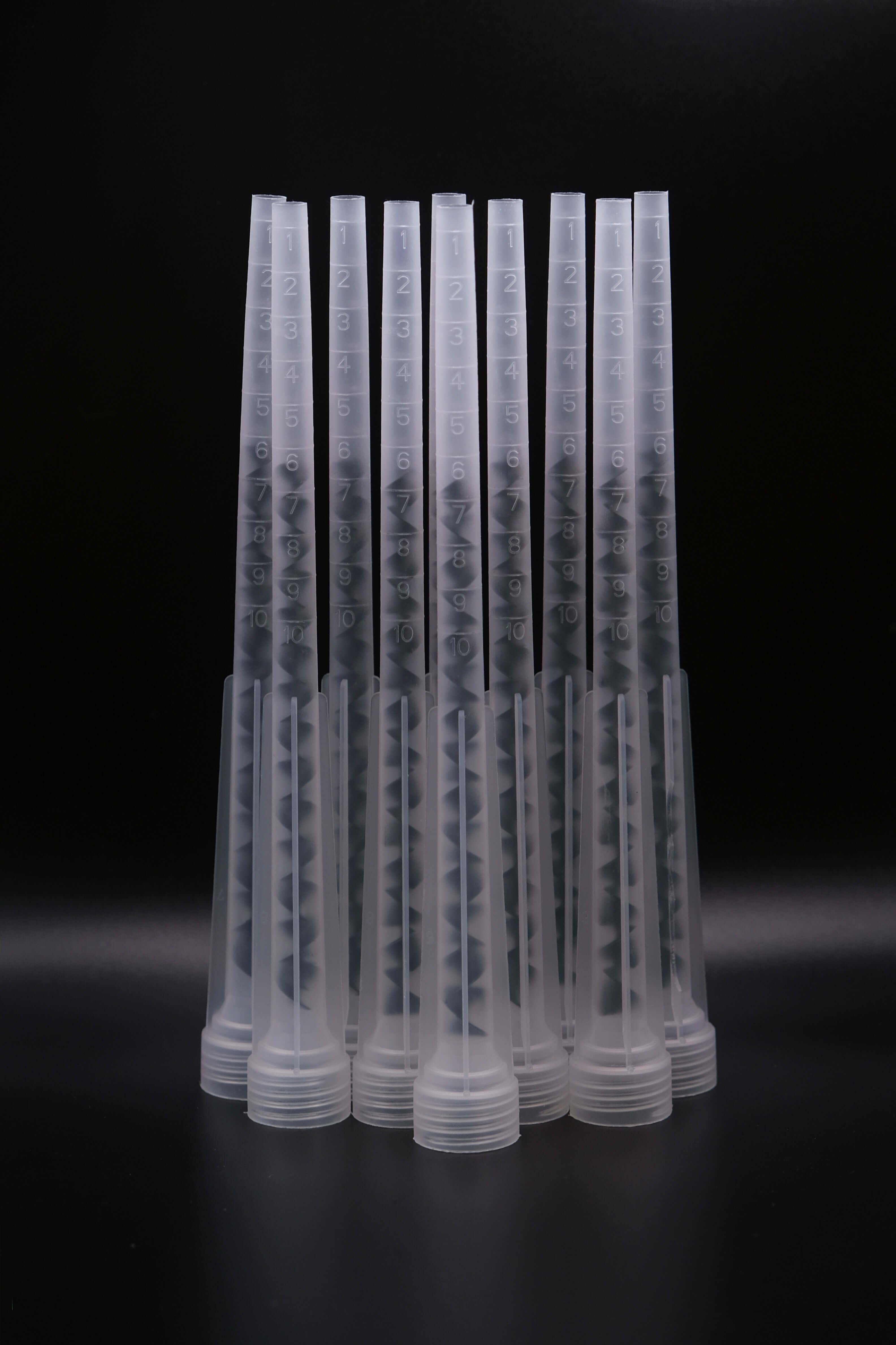 Spare resin mixer nozzles for anchor bond and crack stitching resin