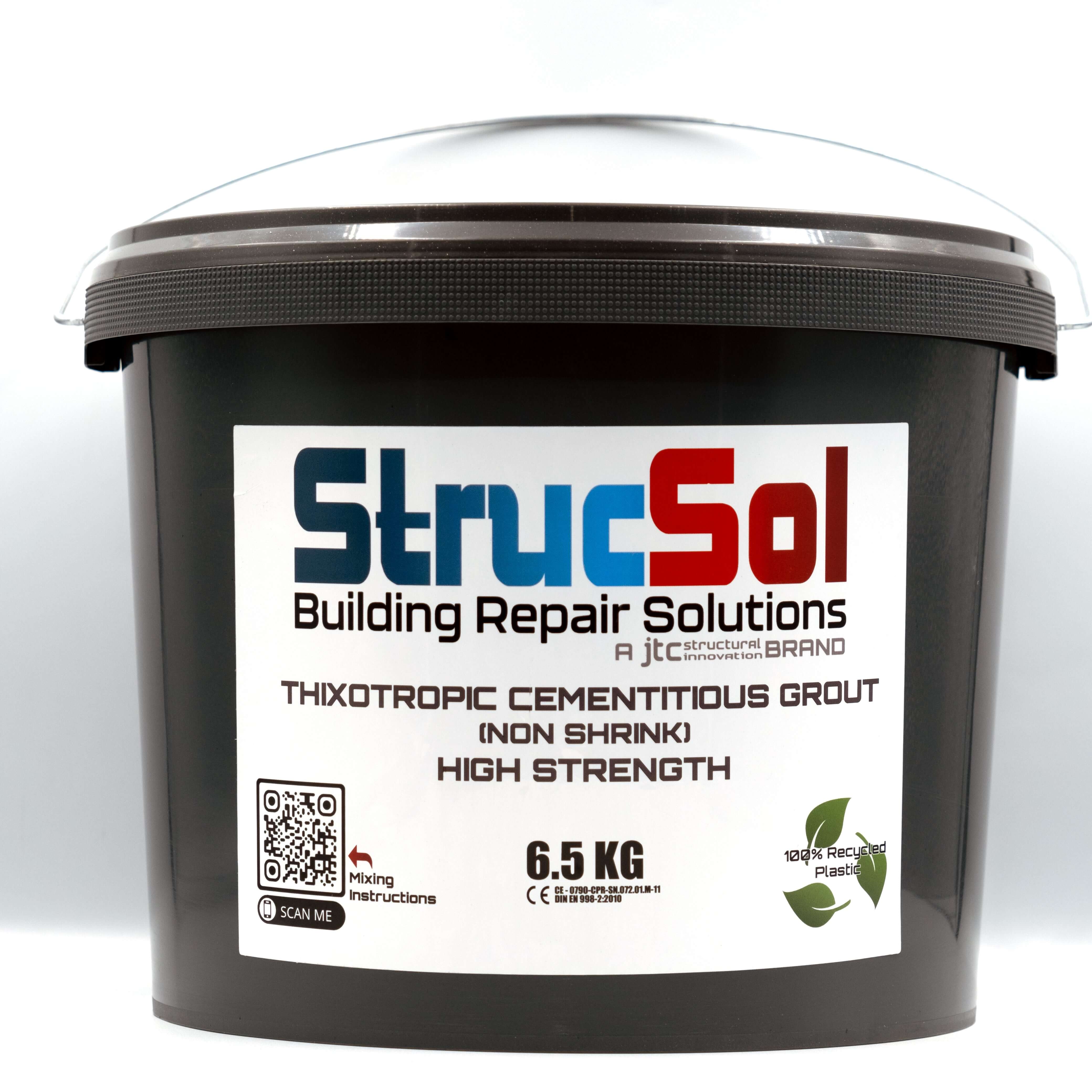 Strucsol High strength non shrink masonry grout bucket