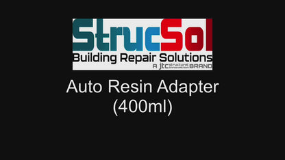 Strucsol 380ml - 410ml Auto Resin Gun (Power Tool Adapter)