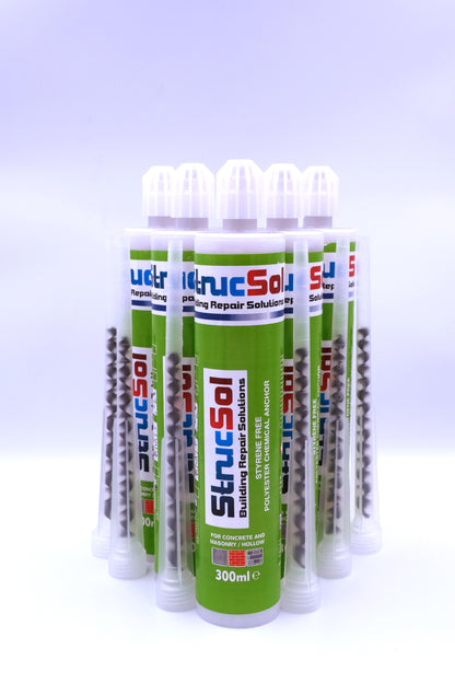 Strucsol 300ml Polyester Resin tubes