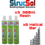 300ml Helical Bar Crack Stitch Kit (variations)