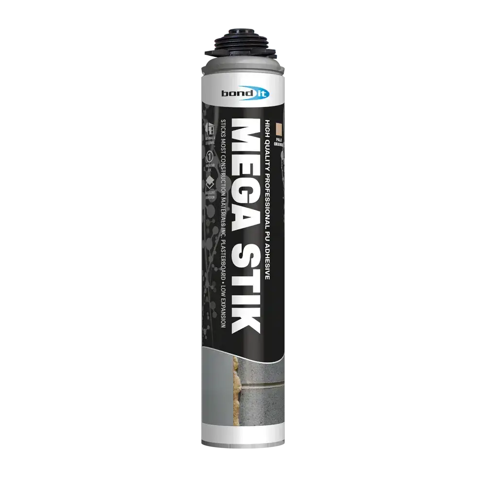 Bond it Mega Stik PU Adhesive Foam 750ml Strucsol