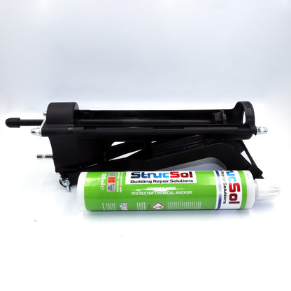 Strucsol 300ml Auto Resin Gun (Power Tool Adapter)