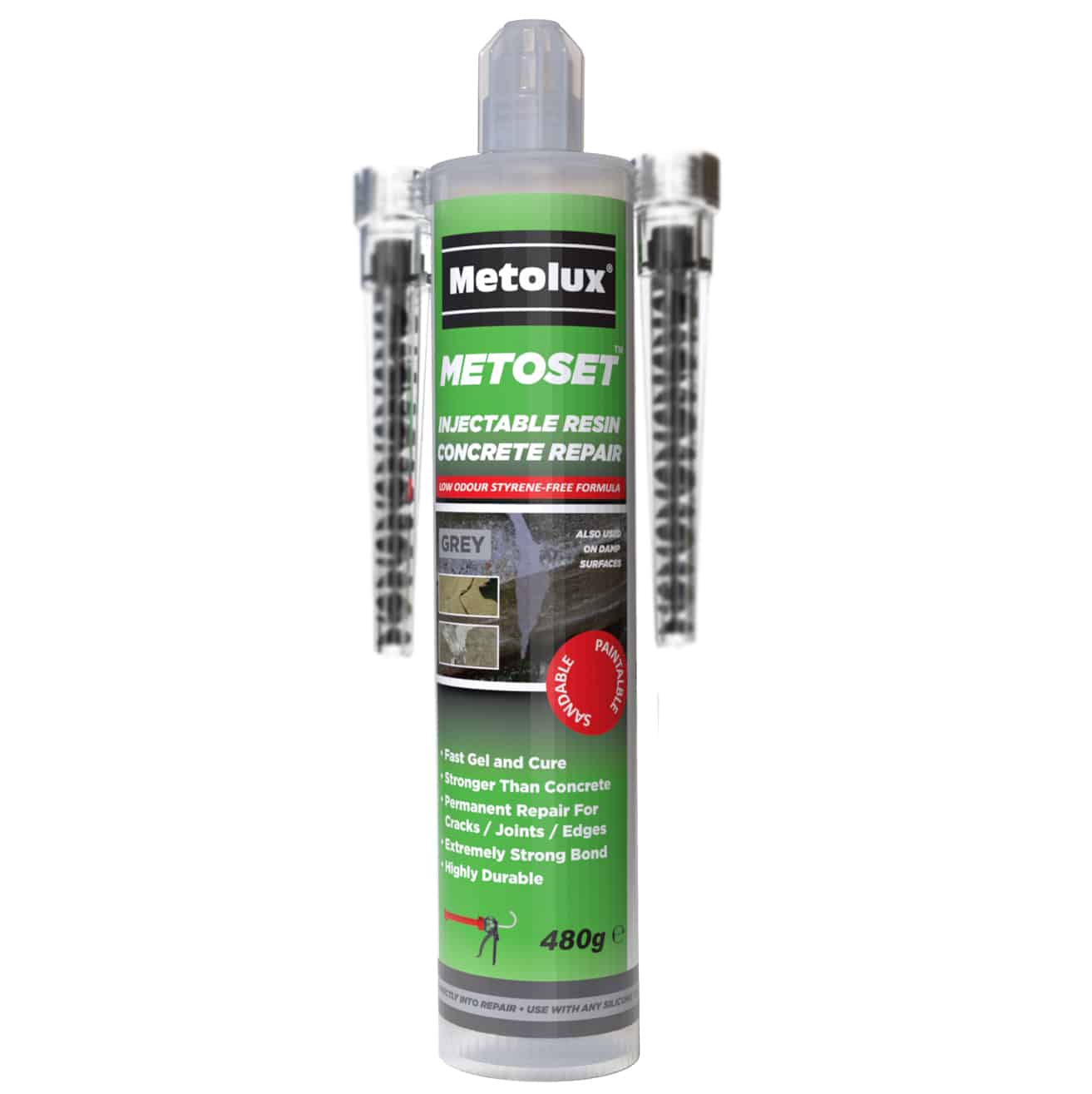 Metoset Injectable Concrete Repair Resin